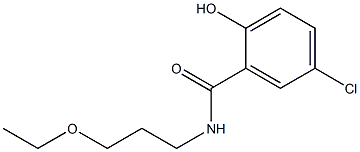 5-chloro-N-(3-ethoxypropyl)-2-hydroxybenzamide