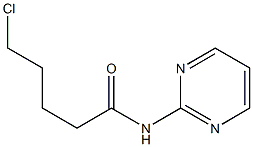 5-chloro-N-(pyrimidin-2-yl)pentanamide Structure