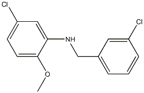 5-chloro-N-[(3-chlorophenyl)methyl]-2-methoxyaniline