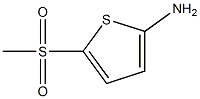 5-methanesulfonylthiophen-2-amine 结构式