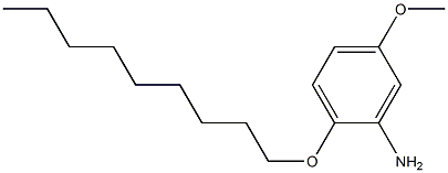 5-methoxy-2-(nonyloxy)aniline 化学構造式