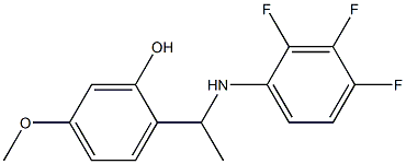 5-methoxy-2-{1-[(2,3,4-trifluorophenyl)amino]ethyl}phenol