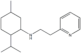 5-methyl-2-(propan-2-yl)-N-[2-(pyridin-2-yl)ethyl]cyclohexan-1-amine