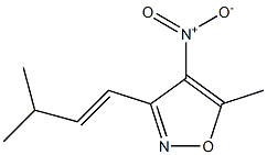 5-methyl-3-[(1E)-3-methylbut-1-enyl]-4-nitroisoxazole