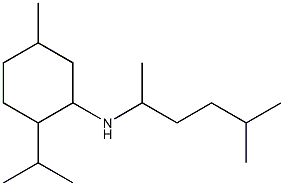 5-methyl-N-(5-methylhexan-2-yl)-2-(propan-2-yl)cyclohexan-1-amine