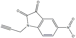 5-nitro-1-(prop-2-yn-1-yl)-2,3-dihydro-1H-indole-2,3-dione