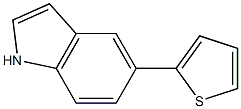 5-thien-2-yl-1H-indole Structure