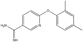 6-(2,4-dimethylphenoxy)pyridine-3-carboximidamide