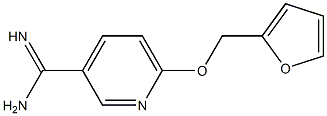  6-(2-furylmethoxy)pyridine-3-carboximidamide