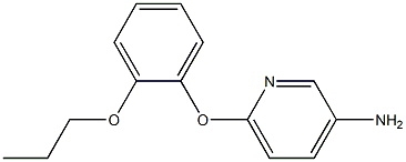 6-(2-propoxyphenoxy)pyridin-3-amine 结构式