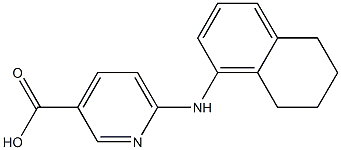 6-(5,6,7,8-tetrahydronaphthalen-1-ylamino)pyridine-3-carboxylic acid|