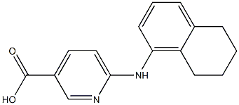  6-(5,6,7,8-tetrahydronaphthalen-1-ylamino)pyridine-3-carboxylic acid