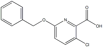 6-(benzyloxy)-3-chloropyridine-2-carboxylic acid