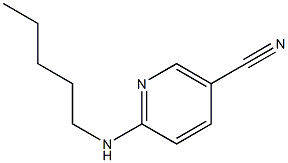 6-(pentylamino)nicotinonitrile Structure