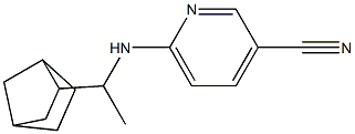 6-[(1-{bicyclo[2.2.1]heptan-2-yl}ethyl)amino]pyridine-3-carbonitrile