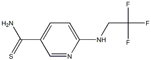 6-[(2,2,2-trifluoroethyl)amino]pyridine-3-carbothioamide|