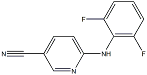 6-[(2,6-difluorophenyl)amino]pyridine-3-carbonitrile