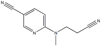  6-[(2-cyanoethyl)(methyl)amino]pyridine-3-carbonitrile