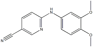 6-[(3,4-dimethoxyphenyl)amino]nicotinonitrile|