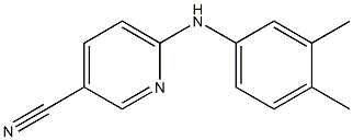 6-[(3,4-dimethylphenyl)amino]pyridine-3-carbonitrile|