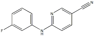 6-[(3-fluorophenyl)amino]nicotinonitrile