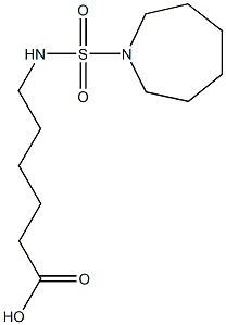 6-[(azepane-1-sulfonyl)amino]hexanoic acid