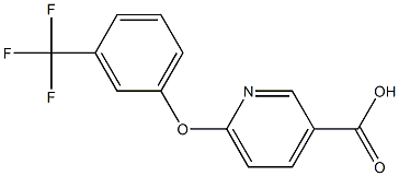 6-[3-(trifluoromethyl)phenoxy]pyridine-3-carboxylic acid