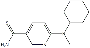  6-[cyclohexyl(methyl)amino]pyridine-3-carbothioamide