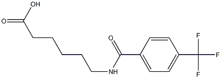 6-{[4-(trifluoromethyl)phenyl]formamido}hexanoic acid