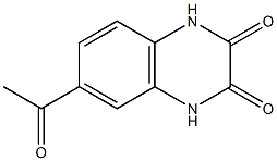 6-acetyl-1,2,3,4-tetrahydroquinoxaline-2,3-dione Structure