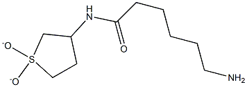 6-amino-N-(1,1-dioxidotetrahydrothien-3-yl)hexanamide|
