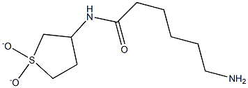  6-amino-N-(1,1-dioxidotetrahydrothien-3-yl)hexanamide