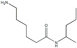 6-amino-N-(1-methylbutyl)hexanamide 结构式