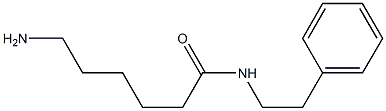 6-amino-N-(2-phenylethyl)hexanamide Structure