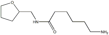 6-amino-N-(tetrahydrofuran-2-ylmethyl)hexanamide Structure