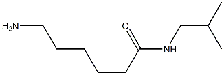 6-amino-N-isobutylhexanamide Structure