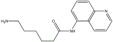 6-amino-N-quinolin-5-ylhexanamide