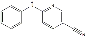 6-anilinonicotinonitrile 结构式