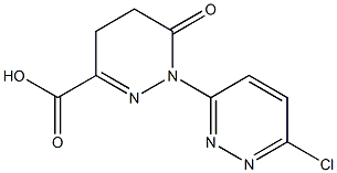 6'-chloro-6-oxo-5,6-dihydro-4H-1,3'-bipyridazine-3-carboxylic acid Struktur