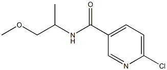 6-chloro-N-(1-methoxypropan-2-yl)pyridine-3-carboxamide