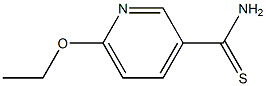 6-ethoxypyridine-3-carbothioamide 化学構造式