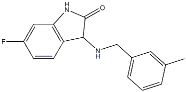 6-fluoro-3-{[(3-methylphenyl)methyl]amino}-2,3-dihydro-1H-indol-2-one|