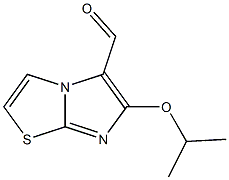 6-isopropoxyimidazo[2,1-b][1,3]thiazole-5-carbaldehyde|