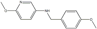 6-methoxy-N-[(4-methoxyphenyl)methyl]pyridin-3-amine