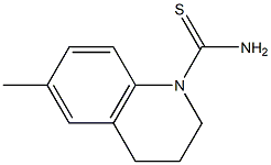6-methyl-3,4-dihydroquinoline-1(2H)-carbothioamide Struktur