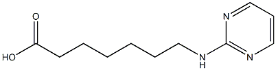 7-(pyrimidin-2-ylamino)heptanoic acid