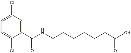  7-[(2,5-dichlorophenyl)formamido]heptanoic acid