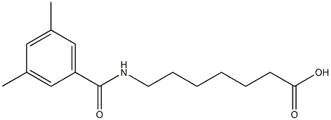 7-[(3,5-dimethylbenzoyl)amino]heptanoic acid