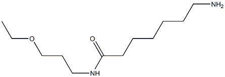 7-amino-N-(3-ethoxypropyl)heptanamide