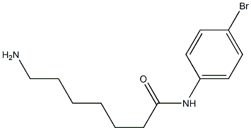 7-amino-N-(4-bromophenyl)heptanamide Structure